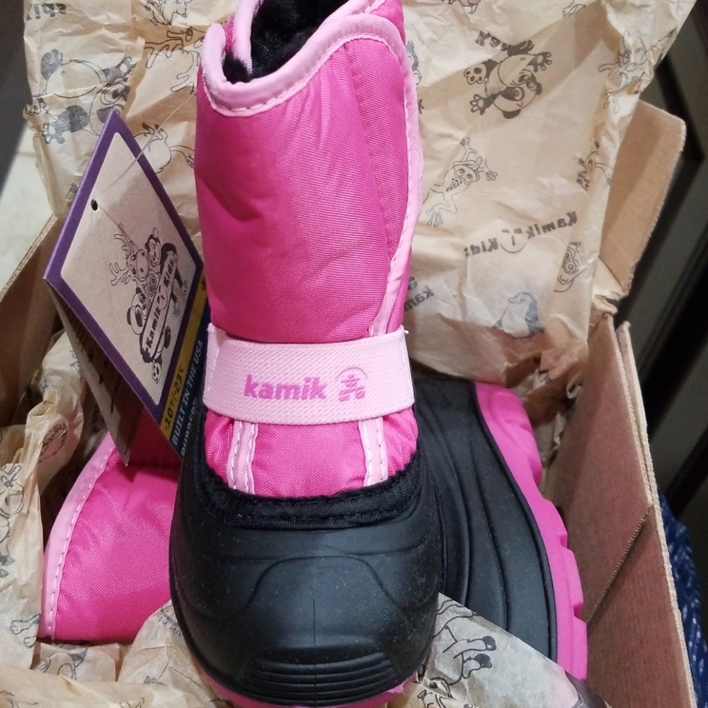 Kamik kids pika toddler snow ski boot size 7